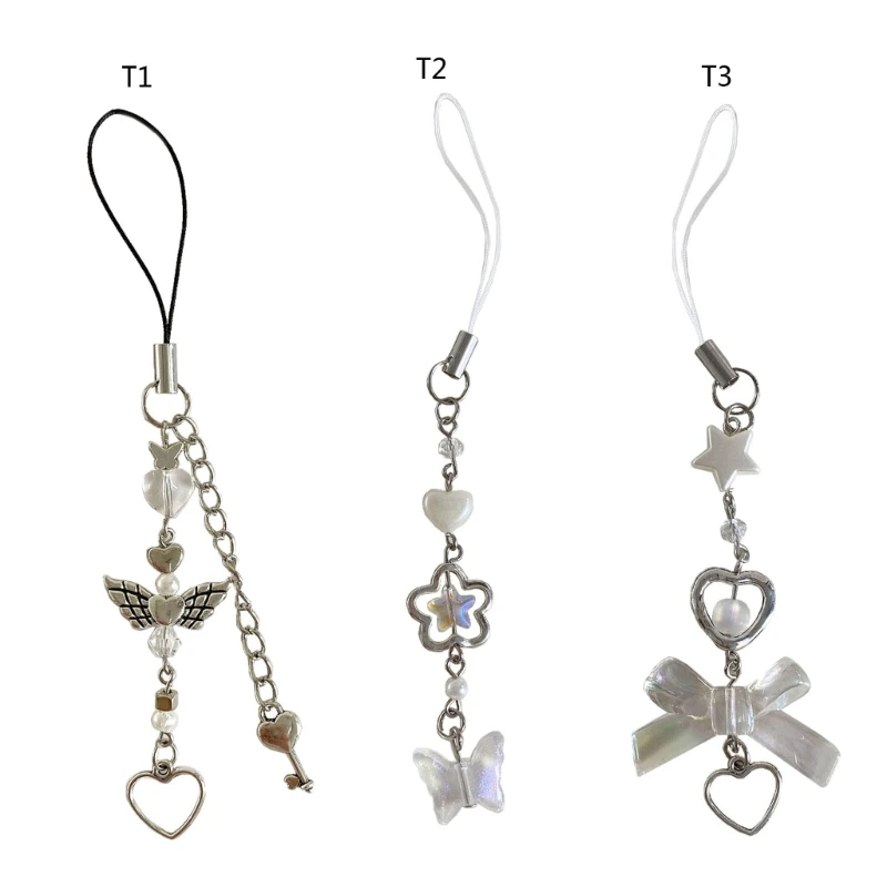 Butterfly Chain Phone Charm Antilost Y2K Cellphone Strap Hangings Cord for Women K3ND
Butterfly Chain Phone Charm Antilost Y2K Cellphone Strap Hangings Cord for Women K3ND