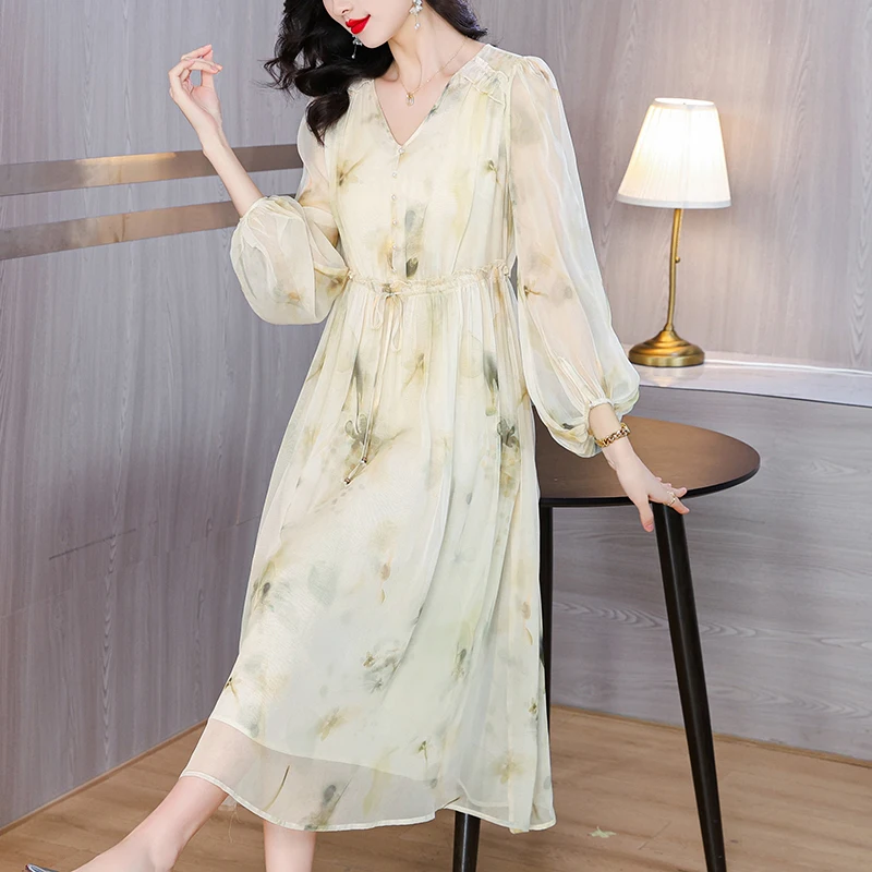 2024 Spring/Summer New Lady's Heavyweight Silk Mulberry Silk Flower Print Waist Wrapped Dress Women's Style Silk Skirt
2024 Spring/Summer New Lady's Heavyweight Silk Mulberry Silk Flower Print Waist Wrapped Dress Women's Style Silk Skirt