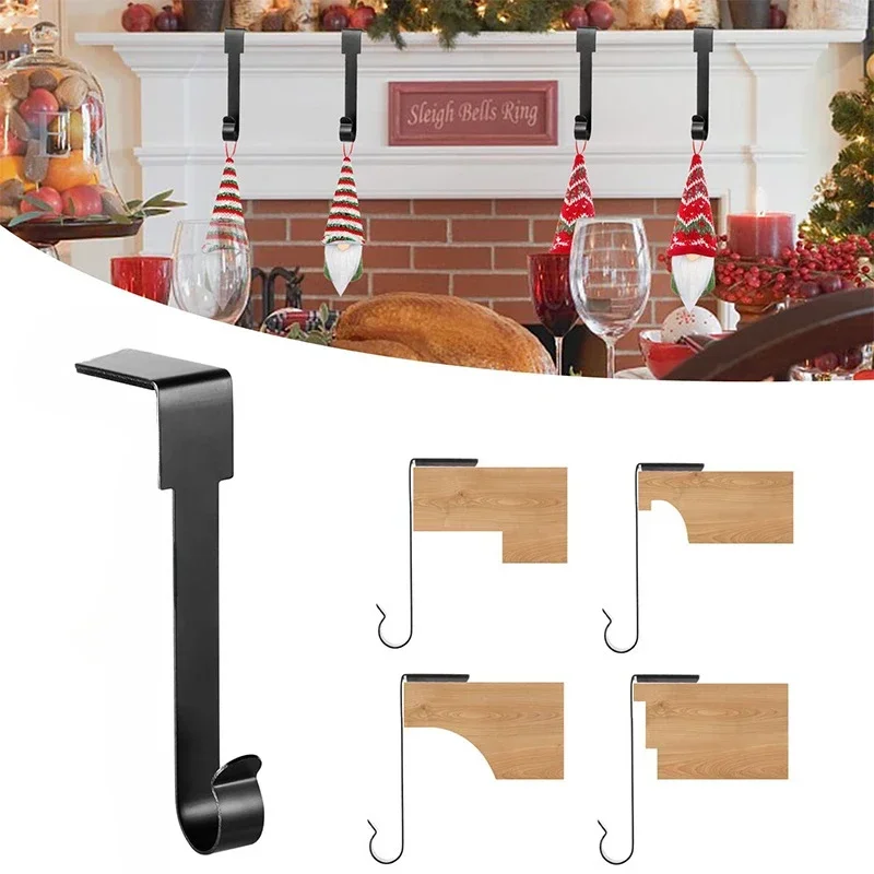 Fireplace Christmas Socks Hook L-shaped Metal Anti-slip Racks Xmas Decoration Hook Table Edge Handbag Hanger Multi-Purpose Hooks
Fireplace Christmas Socks Hook L-shaped Metal Anti-slip Racks Xmas Decoration Hook Table Edge Handbag Hanger Multi-Purpose Hooks