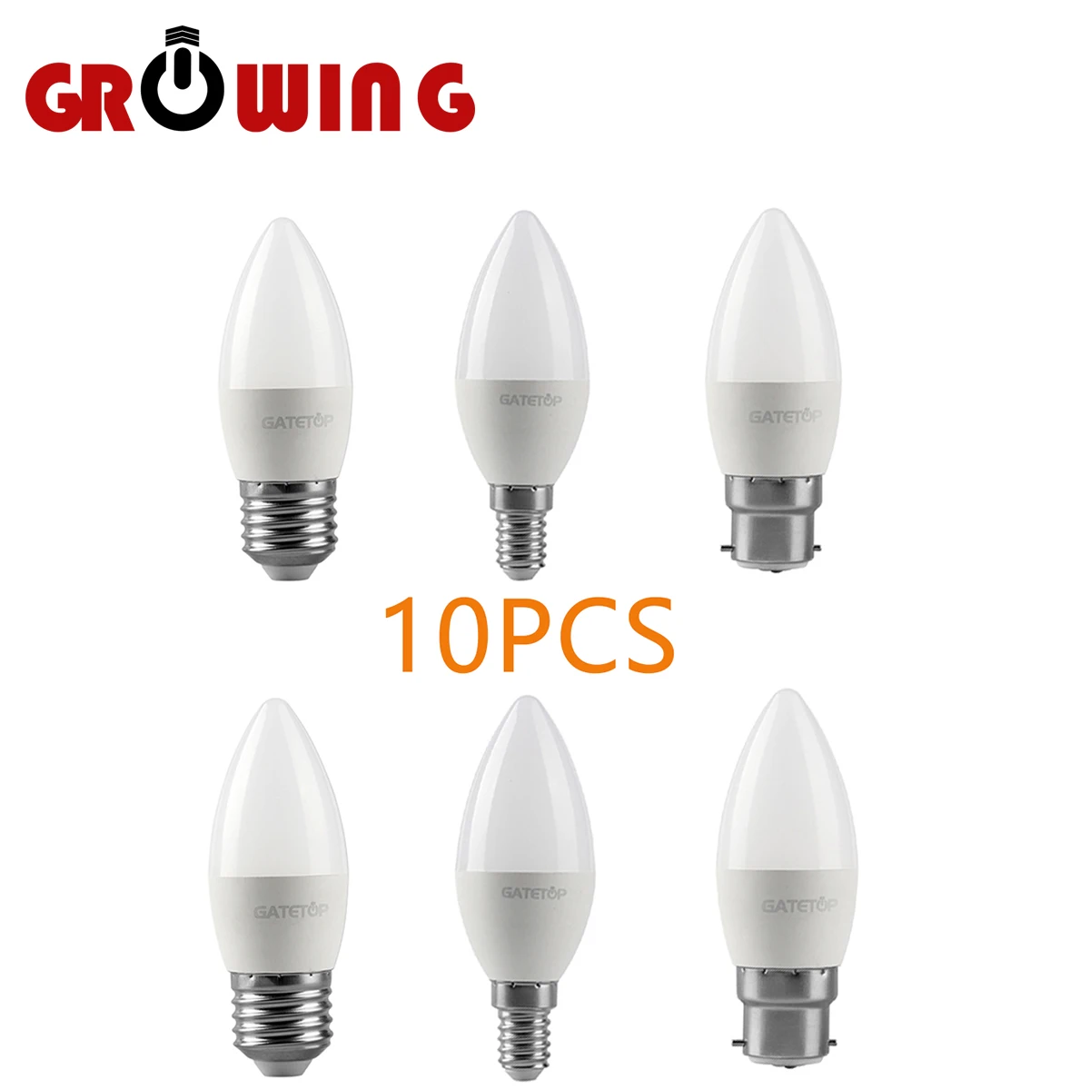 10Pcs 3W 5W 6W 7W 220V Led Bulb C37 E27 B22 E14 Warm White Day White Cold White Lamp For Home Decoration Study Bathroom
10Pcs 3W 5W 6W 7W 220V Led Bulb C37 E27 B22 E14 Warm White Day White Cold White Lamp For Home Decoration Study Bathroom