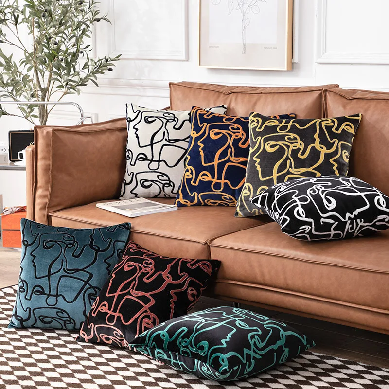 Abstract Geometric Striped Decorative Pillows Simple Nordic Style Solid Color Throw Pillowcase Home Sofa Chair Cushion Cover
Abstract Geometric Striped Decorative Pillows Simple Nordic Style Solid Color Throw Pillowcase Home Sofa Chair Cushion Cover