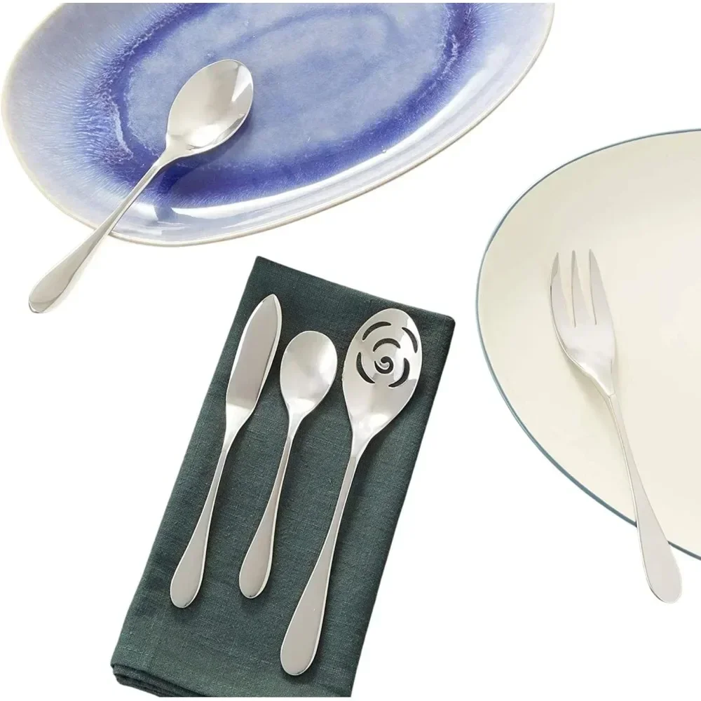 Original Matte Flatware 61 Piece Set Utensils for Kitchen Cutlery Service for 8 Spoons Fork Complete Tableware Dinnerware Sets
Original Matte Flatware 61 Piece Set Utensils for Kitchen Cutlery Service for 8 Spoons Fork Complete Tableware Dinnerware Sets