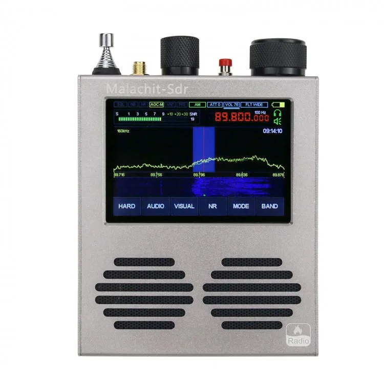 3.5" Touch Screen 50KHz-2GHz Malahit-SDR Receiver DSP Radio Receiver Support Firmware 1.10a Version
3.5" Touch Screen 50KHz-2GHz Malahit-SDR Receiver DSP Radio Receiver Support Firmware 1.10a Version