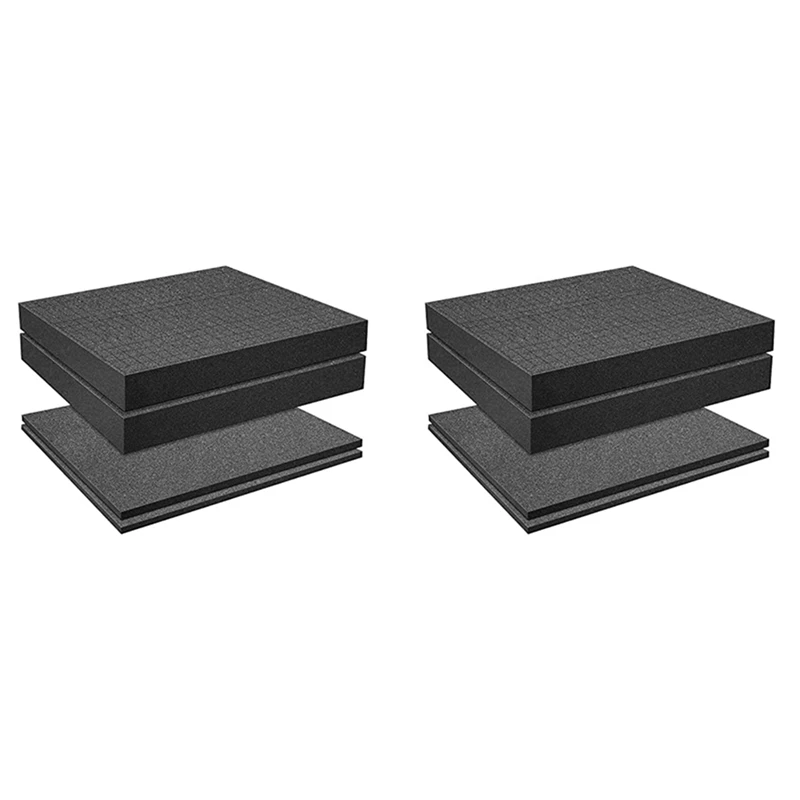 Grid Foam Cube-Foam, 4 Pieces 300X300x50mm/4 Pieces 300X300x10mm, Tool Box Camera Case Foam, Case Insert,Tool
Grid Foam Cube-Foam, 4 Pieces 300X300x50mm/4 Pieces 300X300x10mm, Tool Box Camera Case Foam, Case Insert,Tool
