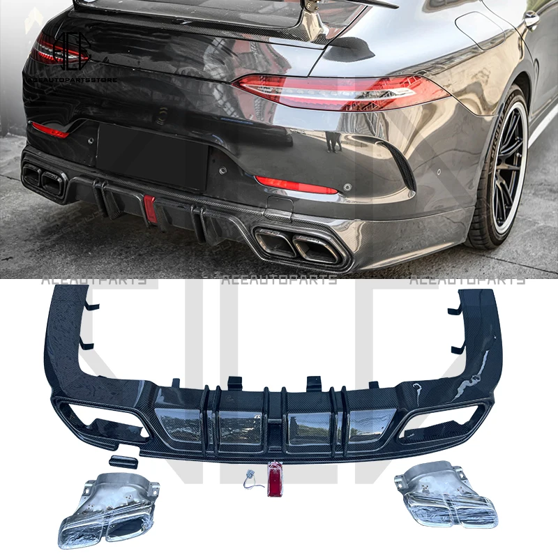 Carbon Fiber C Style Rear Diffuser For 2019-2020 Mercedes Benz Amg Gt50 Gt53 Car Accessories
Carbon Fiber C Style Rear Diffuser For 2019-2020 Mercedes Benz Amg Gt50 Gt53 Car Accessories