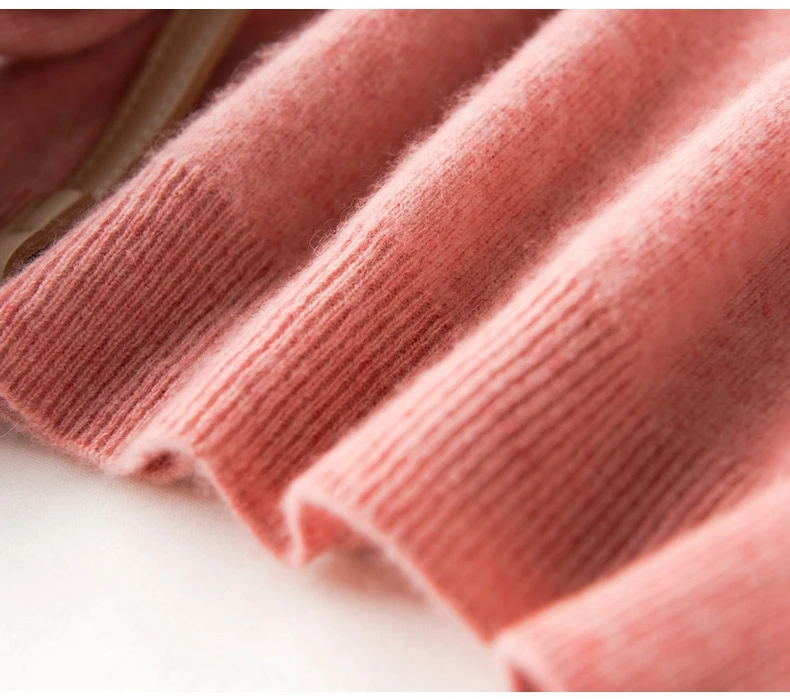 Autumn Woman Cashmere O Mock Collar Long-sleeved Slim Merino Pure Wool Soft And Warm Sweater Winter 2022 Autumn Woman Cashmere O Mock Collar Long-sleeved Slim Merino Pure Wool Soft And Warm Sweater Winter 2022