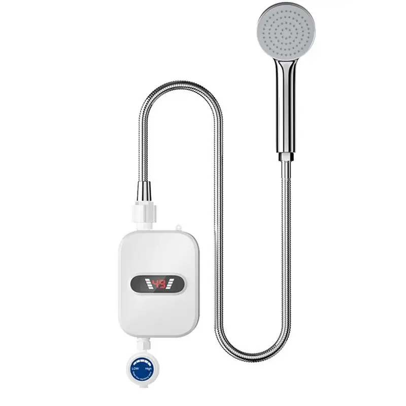 Mini Instant Water Heater 3.5kW LED Digital Display Mini Instant Water Heater Waterproof Tankless Water Heater Electric 110V
Mini Instant Water Heater 3.5kW LED Digital Display Mini Instant Water Heater Waterproof Tankless Water Heater Electric 110V