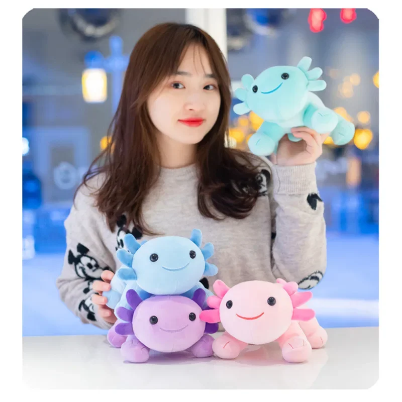 30cm Cute Stand Axolotl Stuffed Animal Plush Toy Pink Axolotl Plushie Pillow Doll Kids Birthday Gift Home Decoration
30cm Cute Stand Axolotl Stuffed Animal Plush Toy Pink Axolotl Plushie Pillow Doll Kids Birthday Gift Home Decoration