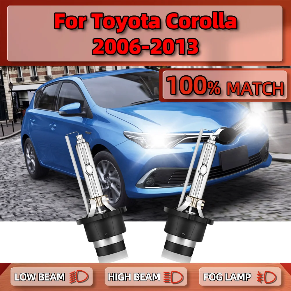 2PCS 35W D4S Xenon HID Headlight Bulbs 20000LM Car Lamps 6000K For Toyota Corolla 2006 2007 2008 2009 2010 2011 2012 2013
2PCS 35W D4S Xenon HID Headlight Bulbs 20000LM Car Lamps 6000K For Toyota Corolla 2006 2007 2008 2009 2010 2011 2012 2013