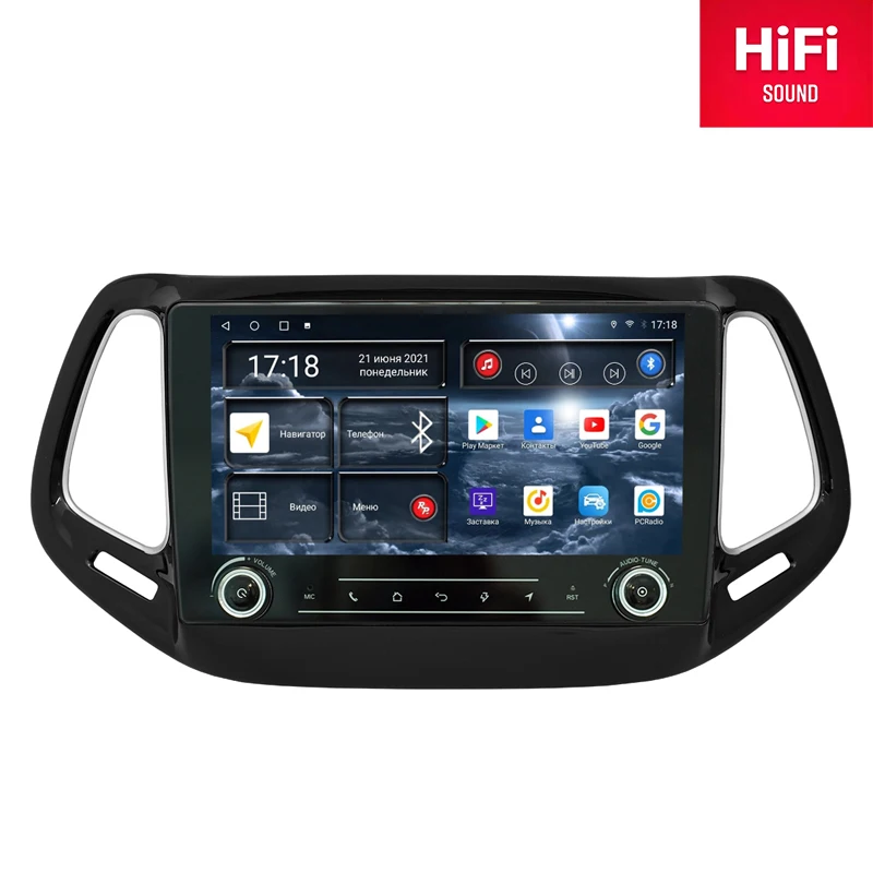 Car DVD car radio redpower 75315 hi-fi for Jeep Compass 2nd generation with small display (09.2016-n) radio DSP Android
Car DVD car radio redpower 75315 hi-fi for Jeep Compass 2nd generation with small display (09.2016-n) radio DSP Android
