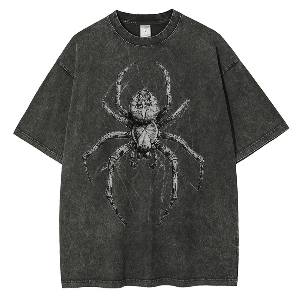 Spider Hand Drawn Graphic T Shirts for Men Casual Distressed Cotton Short Sleeves Printed Oversized T-shirt
Spider Hand Drawn Graphic T Shirts for Men Casual Distressed Cotton Short Sleeves Printed Oversized T-shirt