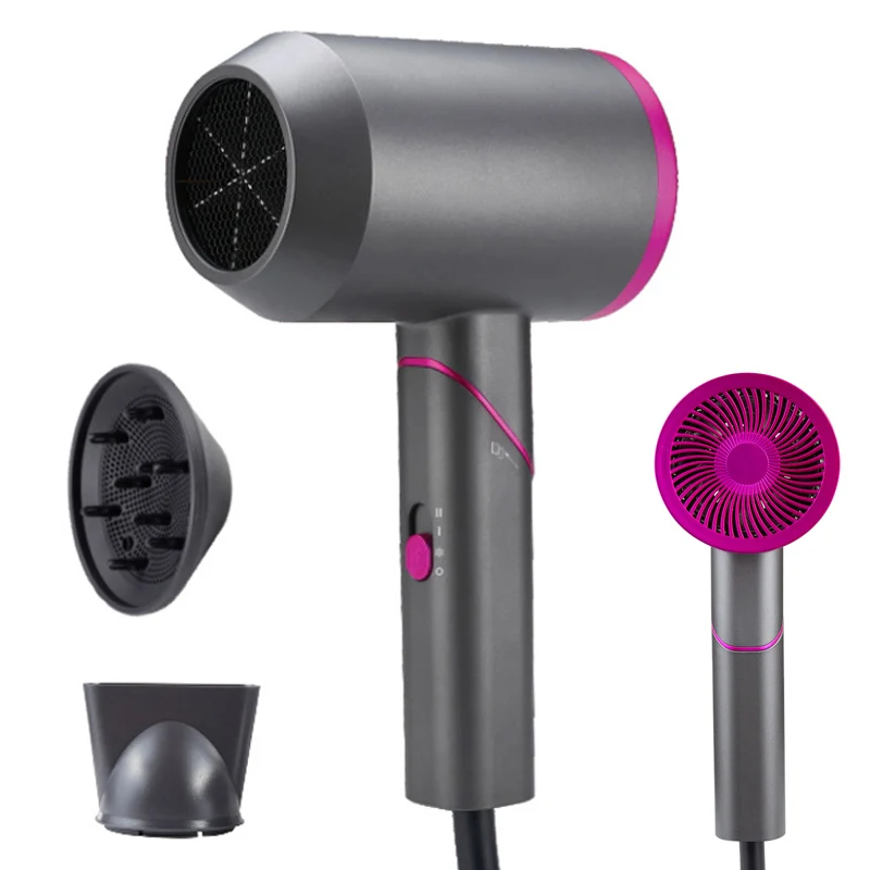 Hair Dryer Professional Hot Cold Wind AC Motor Hairdryer With Nozzle Diffuser Foldable Handle Blower Dryers Portable Hair Styler 
Hair Dryer Professional Hot Cold Wind AC Motor Hairdryer With Nozzle Diffuser Foldable Handle Blower Dryers Portable Hair Styler