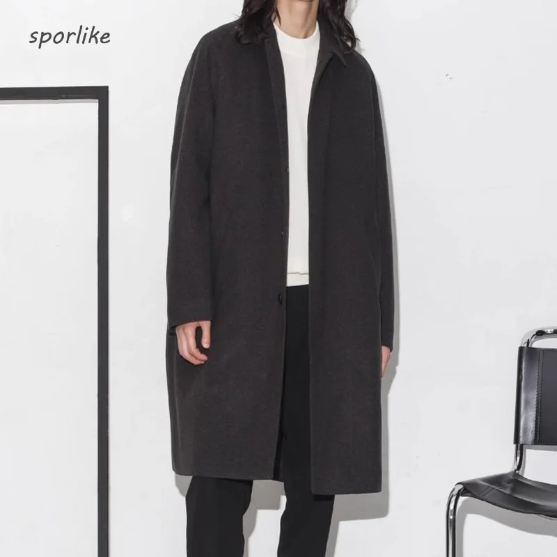 Sporlike Topcoat, модное Смешанное пальто с поясом, пальто для мужчин, черное зимнее длинное пальто
Sporlike Topcoat, модное Смешанное пальто с поясом, пальто для мужчин, черное зимнее длинное пальто