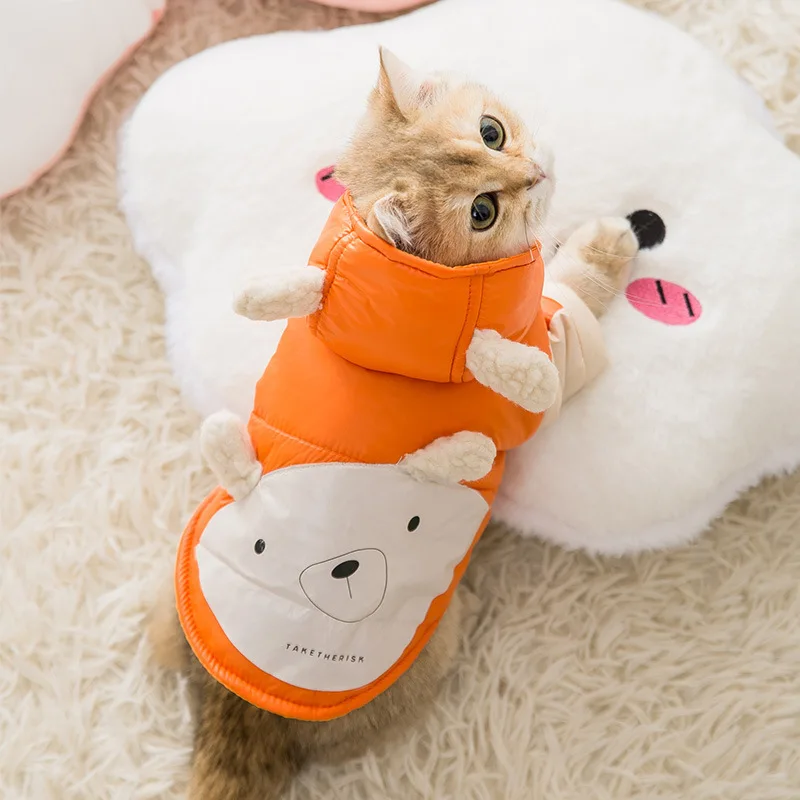 Warm Down Jacket for Small Cats, Pet Clothes, Kedi Katten Coat, Puppy Clothing, Winter
Warm Down Jacket for Small Cats, Pet Clothes, Kedi Katten Coat, Puppy Clothing, Winter