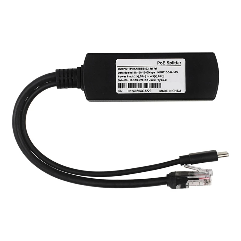 Разветвители PoE 16FB IEEE802.3af Питание через Ethernet 10/100/1000 Мбит/с для 5
Разветвители PoE 16FB IEEE802.3af Питание через Ethernet 10/100/1000 Мбит/с для 5