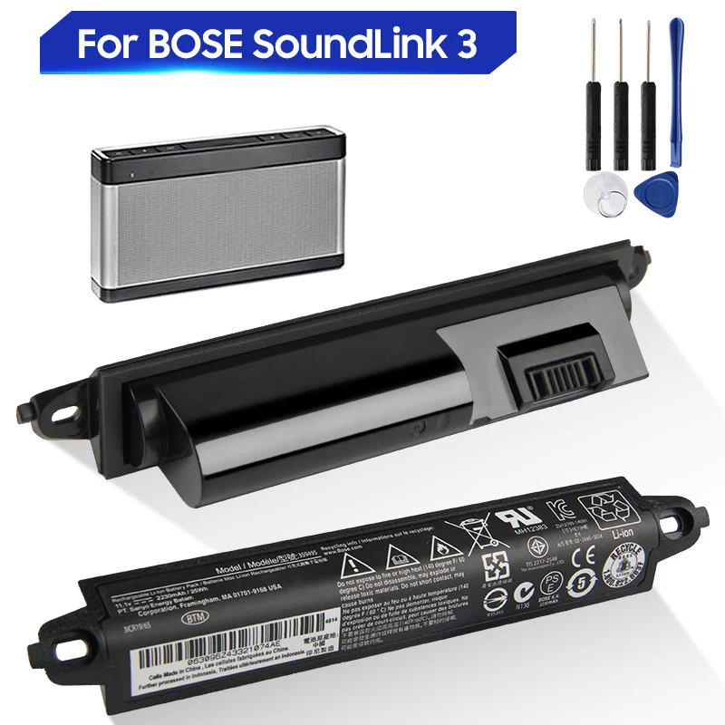 Replacement Battery For BOSE SoundLink 1 2 3 359498 330105 359495 330107 330105A 330107A Rechargeable Li-ion Batteries 2230mAh Replacement Battery For BOSE SoundLink 1 2 3 359498 330105 359495 330107 330105A 330107A Rechargeable Li-ion Batteries 2230mAh