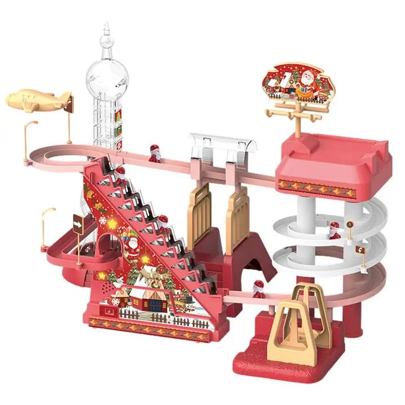 Electric Santa Claus Climbing Ladder Electric Christmas Orbit Slide Toy With Lights And Music Funny And Cute Christmas Electric
Electric Santa Claus Climbing Ladder Electric Christmas Orbit Slide Toy With Lights And Music Funny And Cute Christmas Electric
