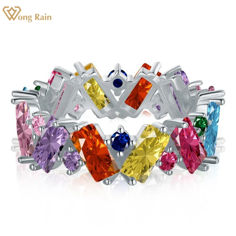 Wong Rain 18K Gold Plated 925 Sterling Silver Irregular High Carbon Diamond Gemstone Fine Jewelry Ring For Women Drop Shipping
Wong Rain 18K Gold Plated 925 Sterling Silver Irregular High Carbon Diamond Gemstone Fine Jewelry Ring For Women Drop Shipping
