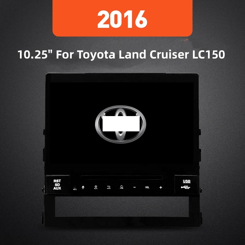 10.25" Android For Toyota Land Cruiser LC150 2016-2021 Car Radio GSP Navacation Multimedia Video Player Head Unit Carplay 128G
10.25" Android For Toyota Land Cruiser LC150 2016-2021 Car Radio GSP Navacation Multimedia Video Player Head Unit Carplay 128G