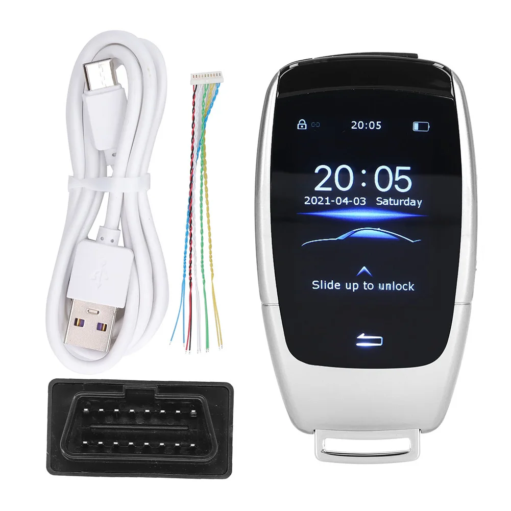 Smart Remote Key TK900 LCD Touch Screen Smart Key Remote Keyless Entry For Start Stop Engine Key Chip Connection Cable
Smart Remote Key TK900 LCD Touch Screen Smart Key Remote Keyless Entry For Start Stop Engine Key Chip Connection Cable