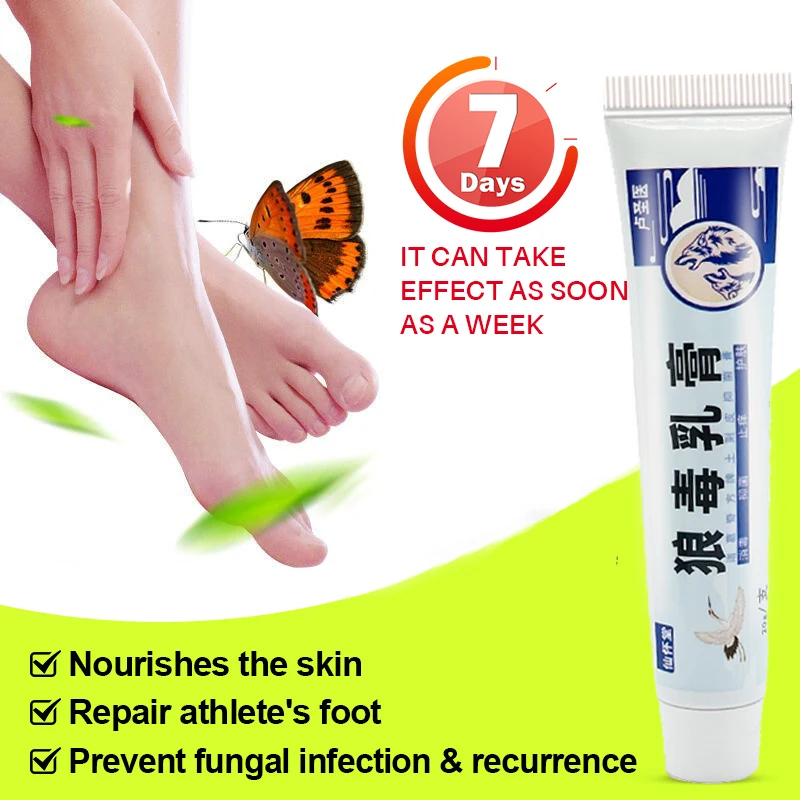 20g Foot Itch Cream Repair Foot Skin Dressing Removal Odor Ointment Inhibitory Fungus Tinea Pedis Cream Antipruritic Care
20g Foot Itch Cream Repair Foot Skin Dressing Removal Odor Ointment Inhibitory Fungus Tinea Pedis Cream Antipruritic Care