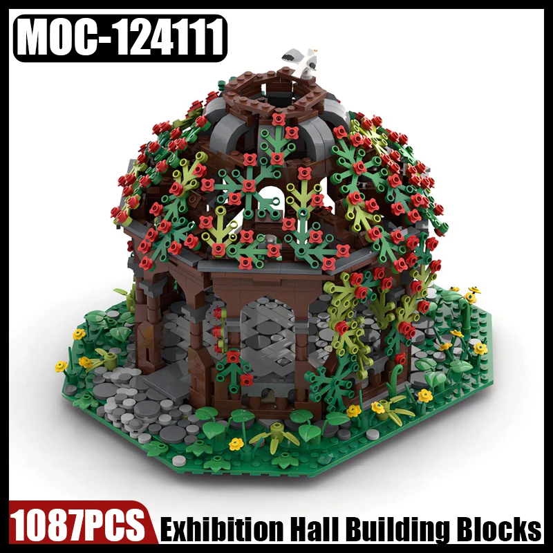 MOC City Scene Garden Exhibition Hall Building Blocks Kit Plant Flower Arboretum Bricks Assemble Toys Children Gift
MOC City Scene Garden Exhibition Hall Building Blocks Kit Plant Flower Arboretum Bricks Assemble Toys Children Gift