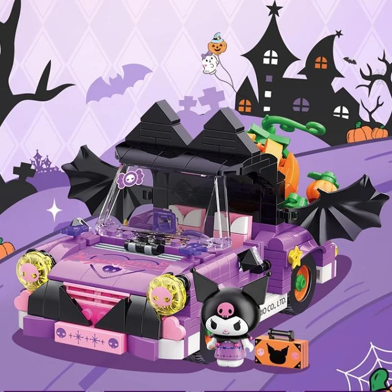 New Sanrio Kuromi My Melody Building Blocks Anime Cartoon Building Block Candy Car Toys Assembled Educational Toy Gift For Kids
New Sanrio Kuromi My Melody Building Blocks Anime Cartoon Building Block Candy Car Toys Assembled Educational Toy Gift For Kids