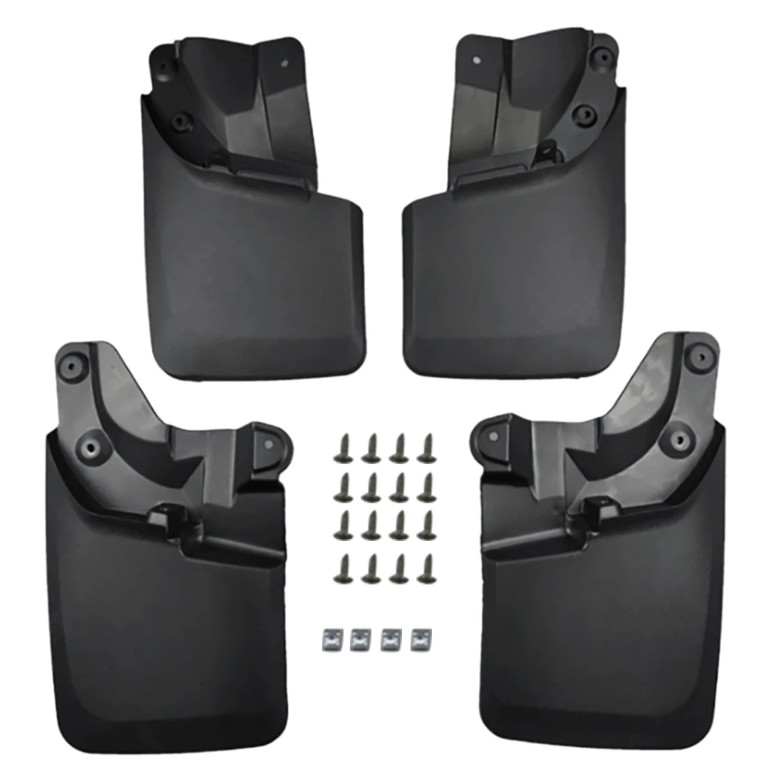 

Fender Auto Parts Protect the Car Mud Flaps Set Car Mud Flap Front Rear Mudguard Splash Guards for Toyota Tacoma 16-21