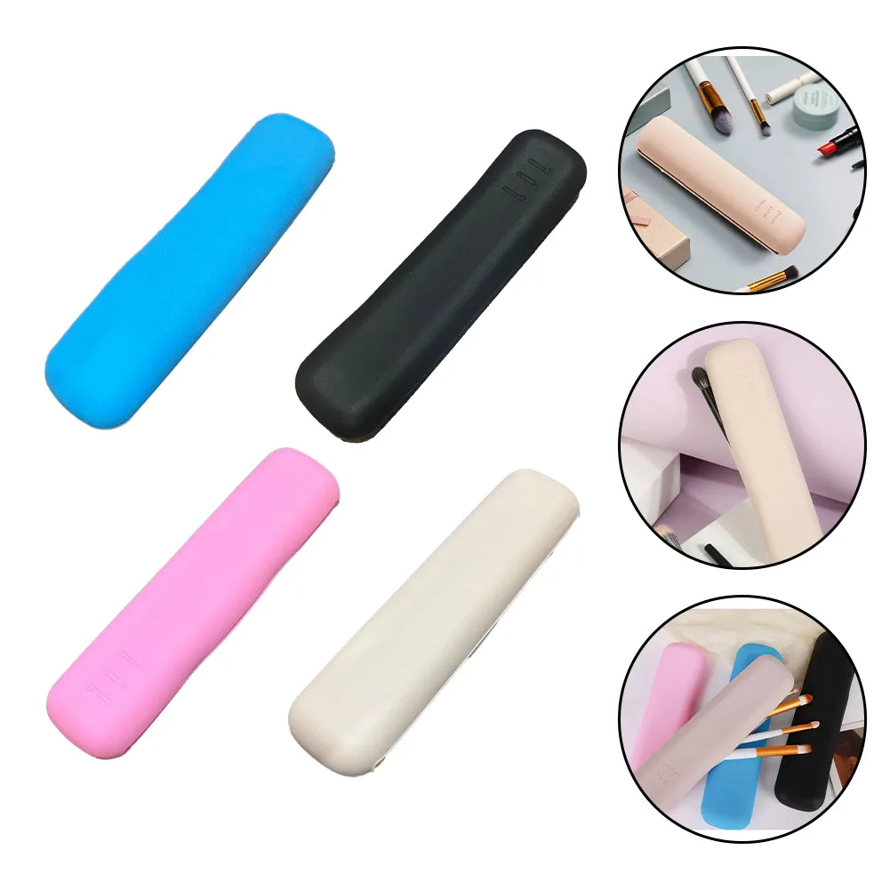 1pcs Fashionable Travel Makeup Brush Holder Silicon Material Portable For Travelling Cosmetic Case Makeup Organizers
1pcs Fashionable Travel Makeup Brush Holder Silicon Material Portable For Travelling Cosmetic Case Makeup Organizers