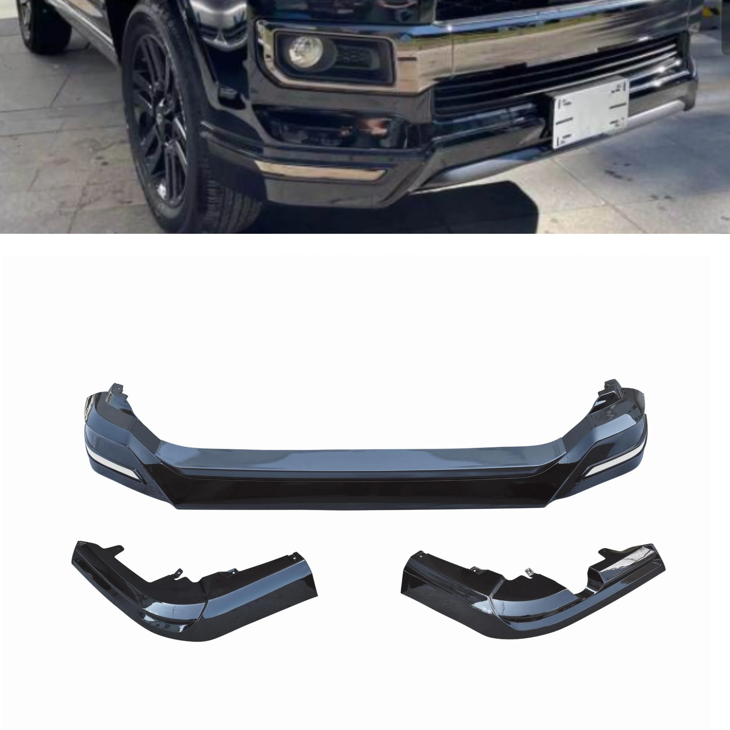 

MX FRONT BUMPER NIGHTSHADE TYPE UPGRADE FOR TOYOTA 4 RUNNER LIMITED 2014-2020 4RUNNER