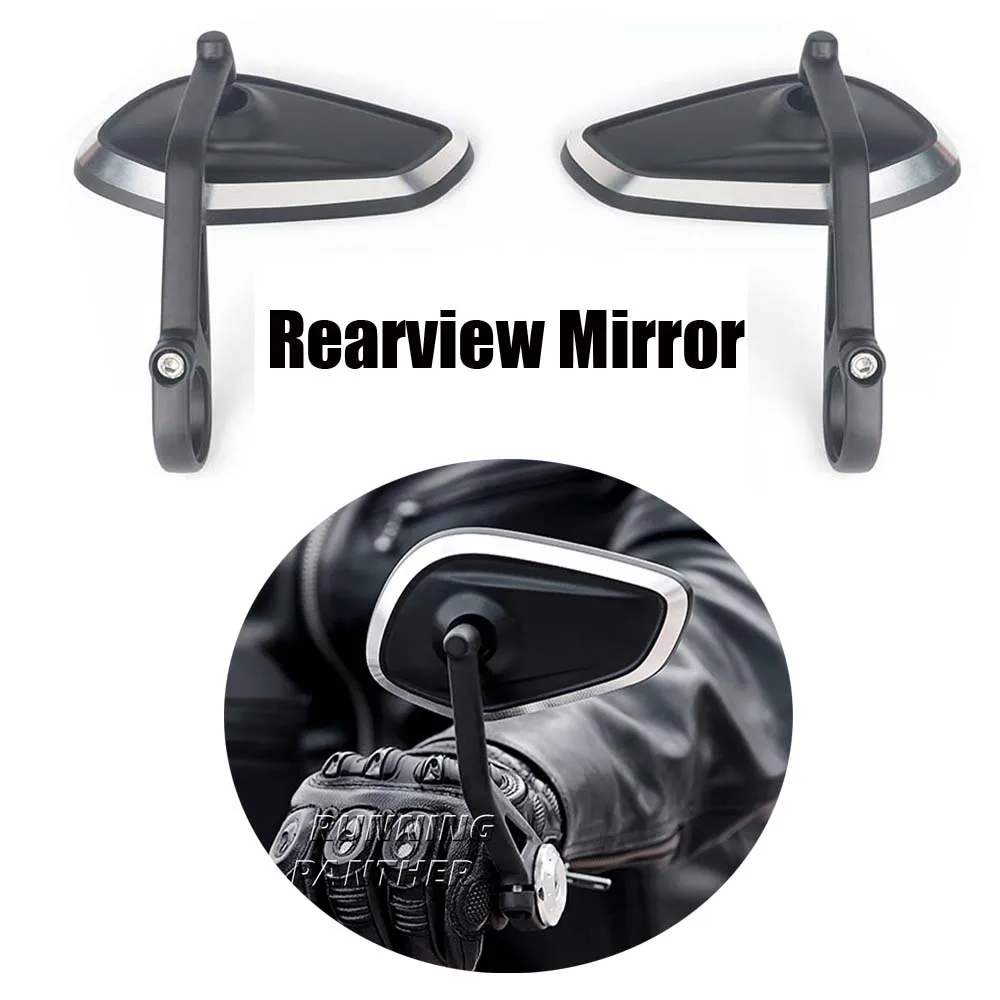 

For Rocket 3 Street Triple S 765 765RS 765R Speed Triple 1200RS 1200RR Motorcycle Handlebar Rearview Handle Bar End Mirror Kit