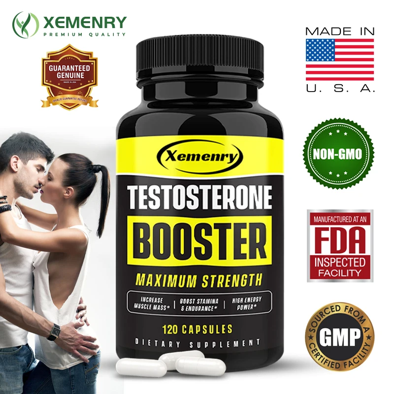 Men's Vitamins - Made in The USA - with Horny Goat Weed, Tongkat Ali, and Saw Palmetto - 120 Tablets
Men's Vitamins - Made in The USA - with Horny Goat Weed, Tongkat Ali, and Saw Palmetto - 120 Tablets