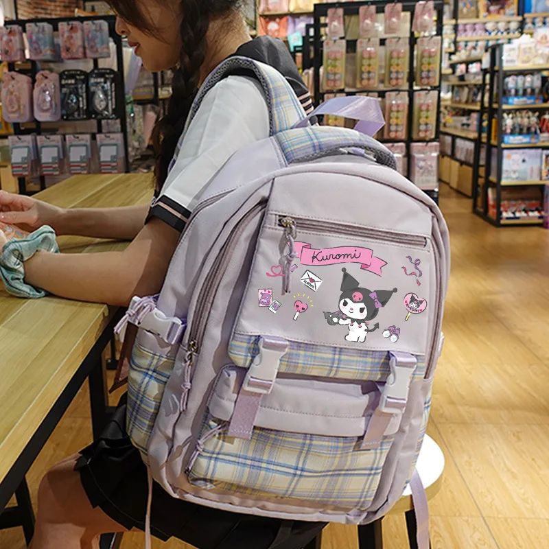 Anime Sanrio Kuromi Cinnamoroll My Melody Backpack Children Girl Boy Schoolbag Kawaii Student School Bag Children's Gifts
Anime Sanrio Kuromi Cinnamoroll My Melody Backpack Children Girl Boy Schoolbag Kawaii Student School Bag Children's Gifts