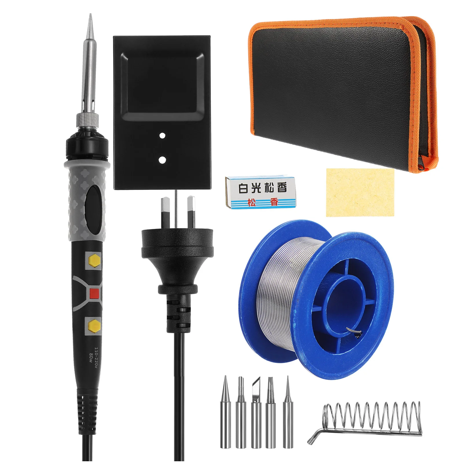 10 Pcs/Set Heating High Power Electric Soldering Iron Kit Tools Tools Portable Digital Kit Constant Temperature for Repair Alloy
10 Pcs/Set Heating High Power Electric Soldering Iron Kit Tools Tools Portable Digital Kit Constant Temperature for Repair Alloy