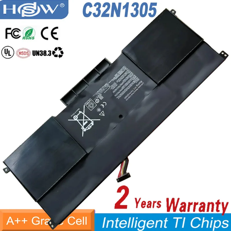 

Аккумуляторы для ноутбуков ASUS C32N1305 C32PhJ3 0B200-00540000 PP32CO124-1 0B1100-000190100 UX301LA-DH51T 11,1 V 6cell