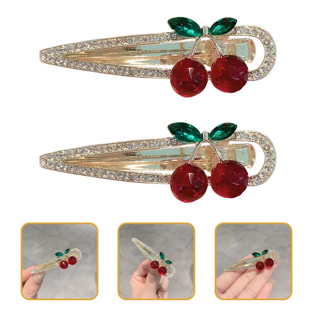 2 Pcs Sequins Cherry Side Clip Miss Barrettes for Girls Billed Hair Clips Silver Headdress
2 Pcs Sequins Cherry Side Clip Miss Barrettes for Girls Billed Hair Clips Silver Headdress