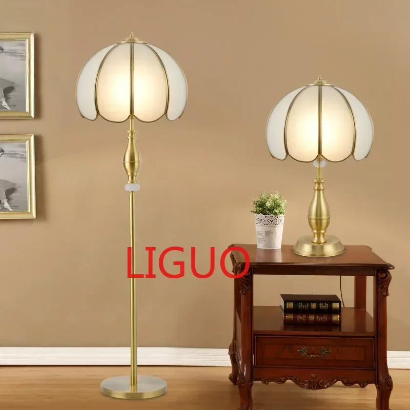 European Luxury Copper Floor Lamp Table Bedroom Bedside European Table Living Room Floor
European Luxury Copper Floor Lamp Table Bedroom Bedside European Table Living Room Floor