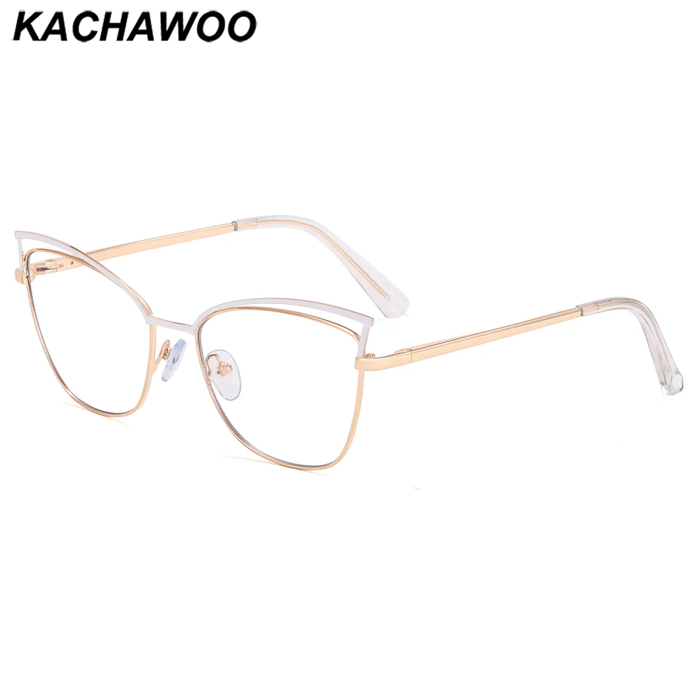 Женские оптические очки Kachawoo, голубые очки кошачий глаз в металлической оправе, в стиле ретро
Женские оптические очки Kachawoo, голубые очки кошачий глаз в металлической оправе, в стиле ретро