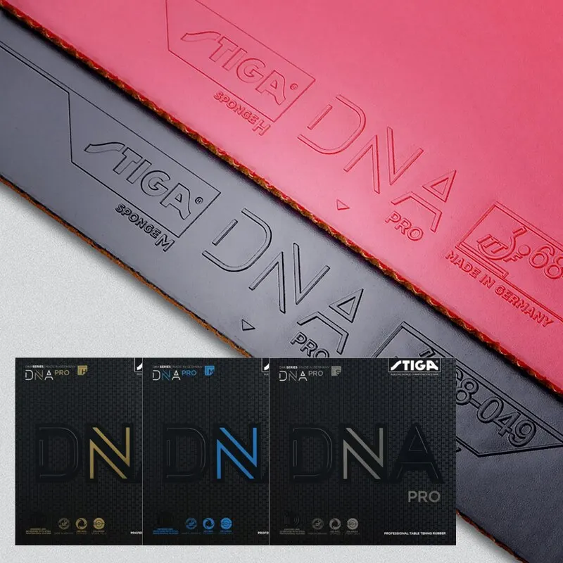 STIGA DNA PRO S M H Table Tennis Rubber Pimples-in Offensive Professional Ping Pong Rubber with Sponge for Mid and Back Court
STIGA DNA PRO S M H Table Tennis Rubber Pimples-in Offensive Professional Ping Pong Rubber with Sponge for Mid and Back Court