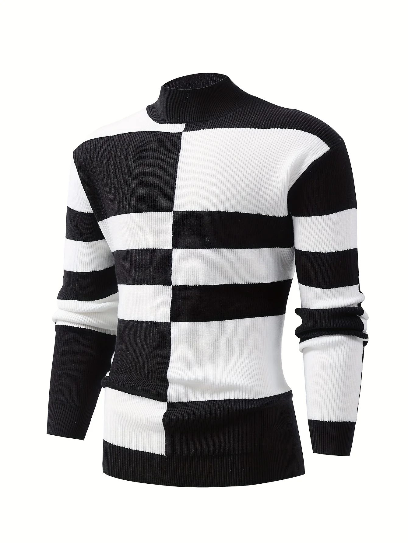 Cool Color Block Hoodies For Men, Men's Casual Knitted Pullover Hooded Sweater Streetwear For Winter Fall, As Gifts
Cool Color Block Hoodies For Men, Men's Casual Knitted Pullover Hooded Sweater Streetwear For Winter Fall, As Gifts