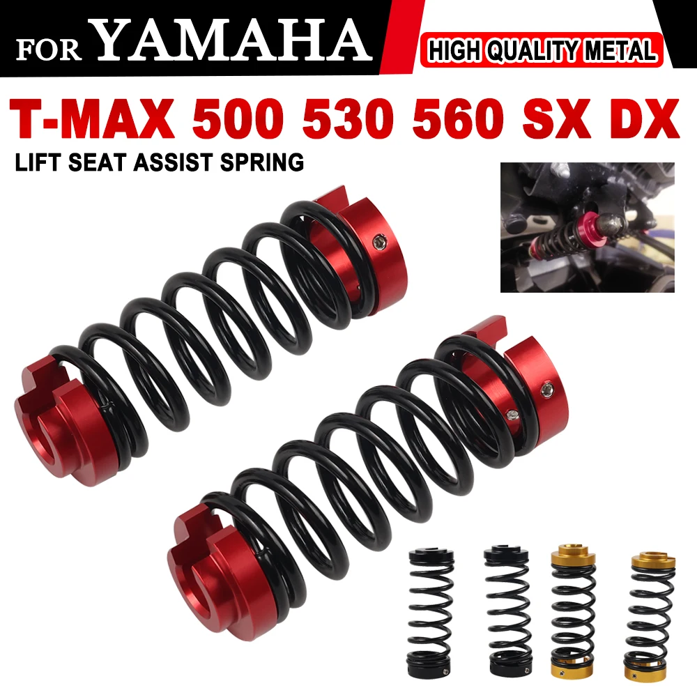 

For Yamaha TMAX 530 T-MAX 560 T-MAX SX DX Tmax 500 530 NEW Motorcycle Lift Seat Spring Auxiliary Spring Supports Shock Absorbers