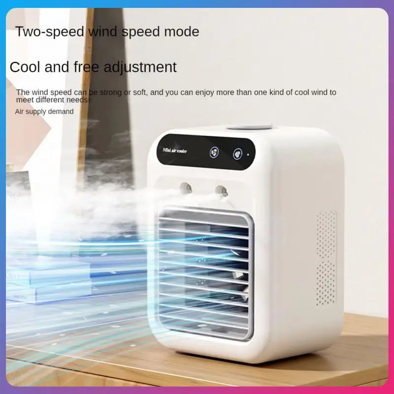 

Mini Humidification Cooling Fan Convenient Efficient Durable High Quality Electric Fan Mobile Cooling Fan 500ml Large Water Tank