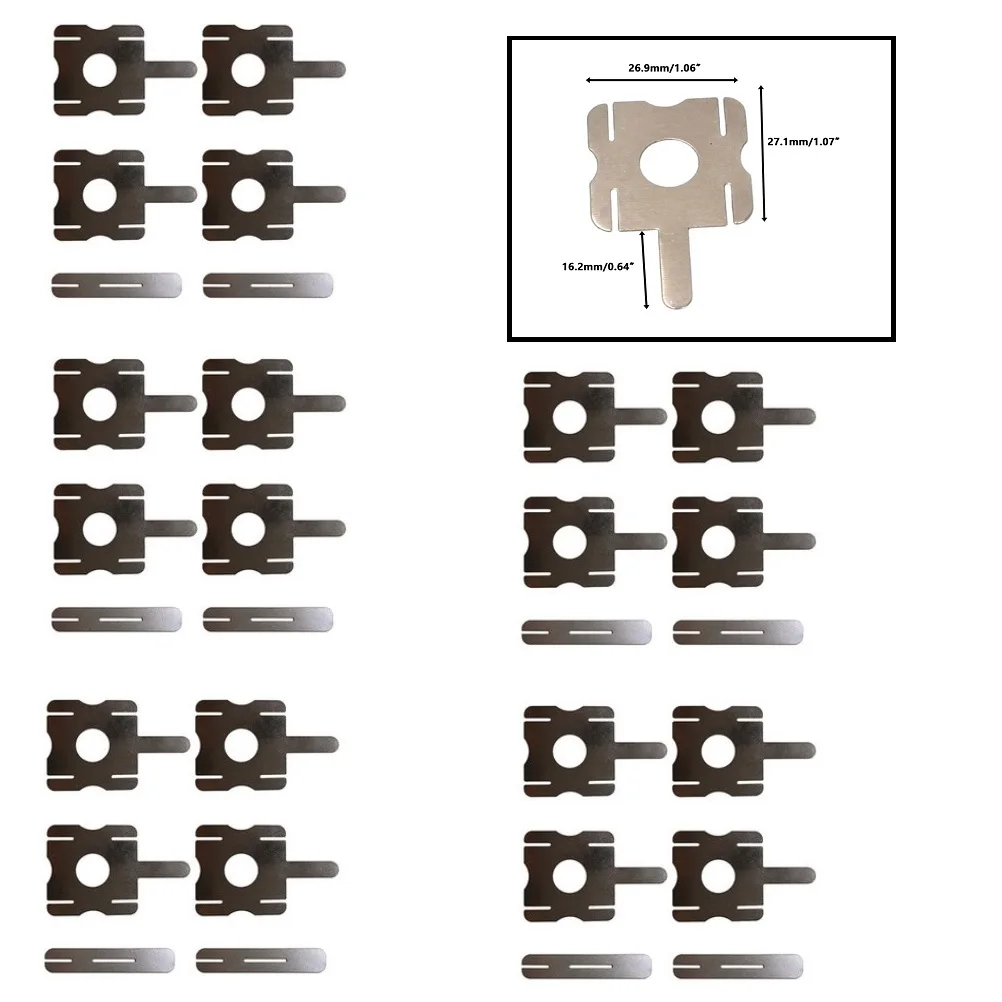 30 Pcs/ 5 Set Y-shaped Nickel Strips Sheet For Lithium Battery Pack Spot Welding Connector Tape Spots Welding Nickel Plates
30 Pcs/ 5 Set Y-shaped Nickel Strips Sheet For Lithium Battery Pack Spot Welding Connector Tape Spots Welding Nickel Plates