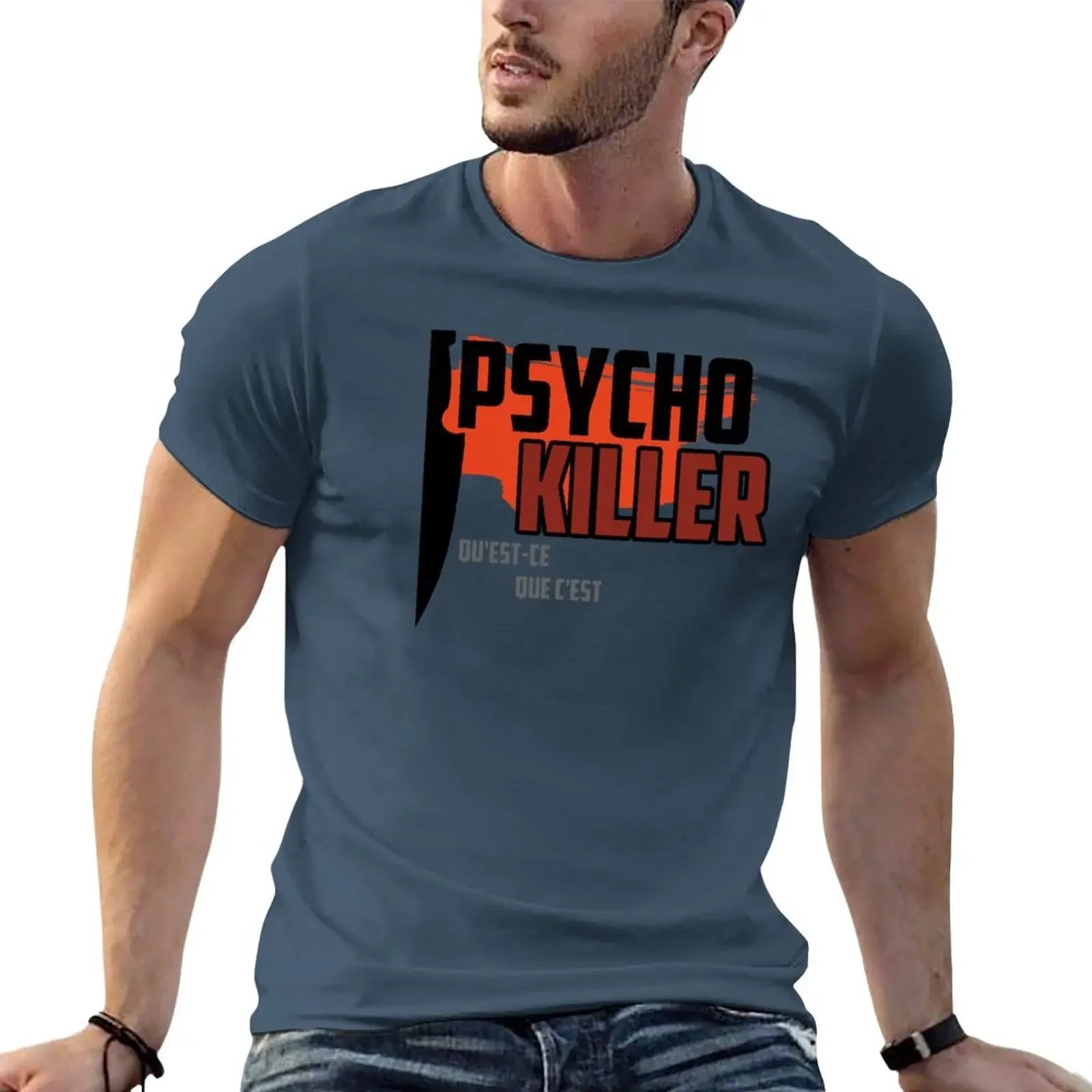 

Psycho Killer - Talking Heads T-Shirt plus size tops cute tops kawaii clothes mens graphic t-shirts anime