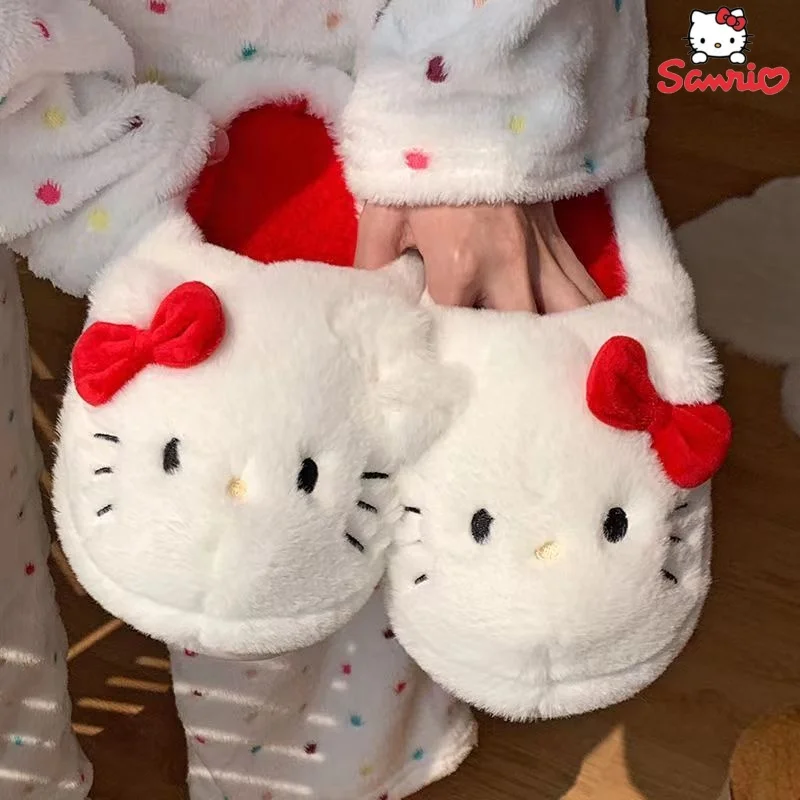 Новинка, Лидер продаж, плюшевые тапочки Sanrio Hello Kittys Kawaii, милые школьные осенне-зимние мягкие плюшевые тапочки для спальни, Рождественская обувь
Новинка, Лидер продаж, плюшевые тапочки Sanrio Hello Kittys Kawaii, милые школьные осенне-зимние мягкие плюшевые тапочки для спальни, Рождественская обувь