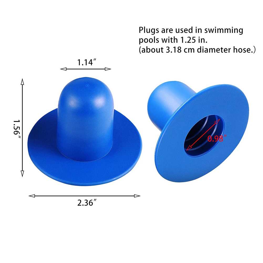 Replacement Swimming Pool Plugs 2pcs Blue Filter Pump For INTEX Parts Plastic Pool Accessories Stopper Durable
Replacement Swimming Pool Plugs 2pcs Blue Filter Pump For INTEX Parts Plastic Pool Accessories Stopper Durable