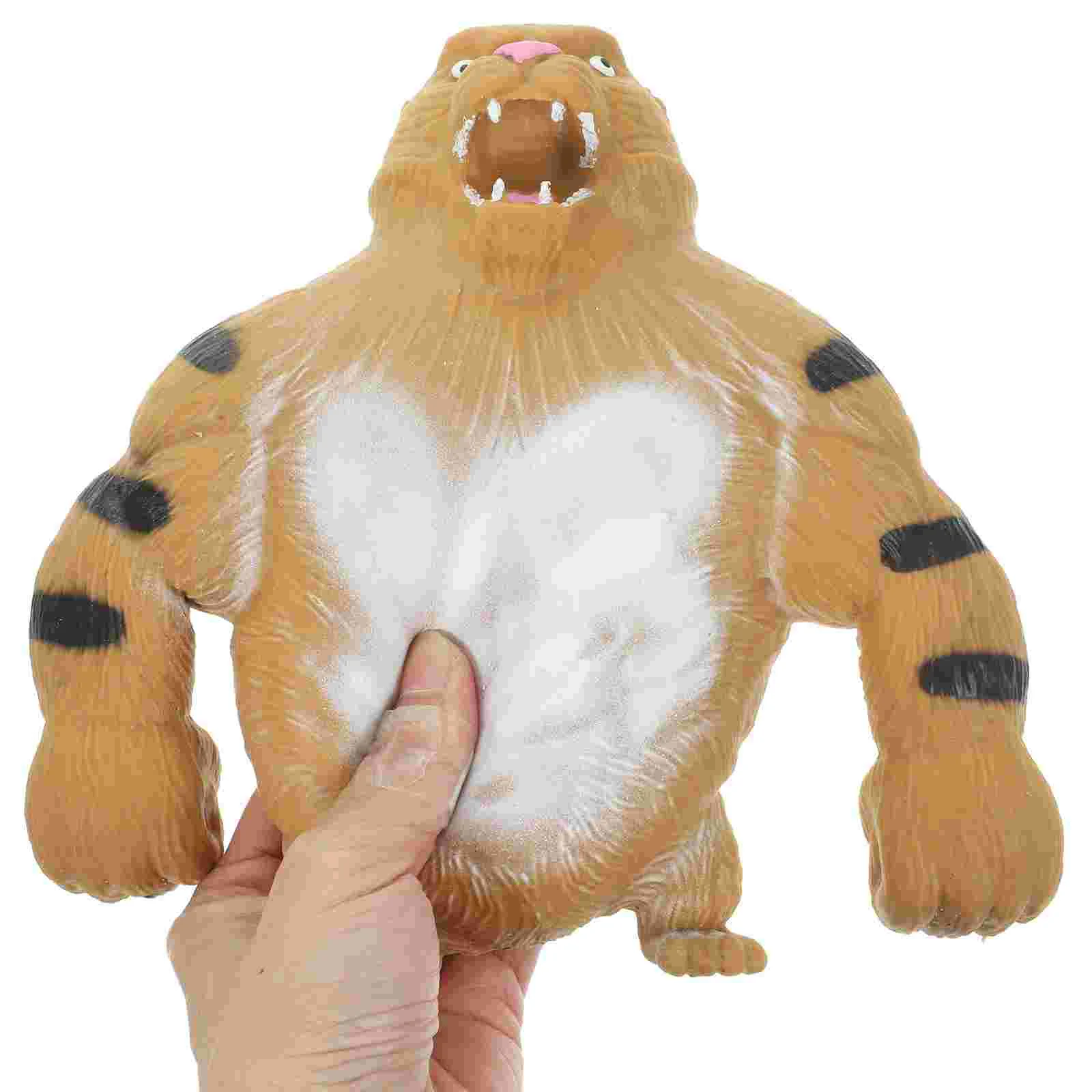 Animal Stretchy Toy Funny Tiger Shaped Decompression Toy Squeeze Plaything Cartoon Tiger Transformation, Pinching and Joy
Animal Stretchy Toy Funny Tiger Shaped Decompression Toy Squeeze Plaything Cartoon Tiger Transformation, Pinching and Joy