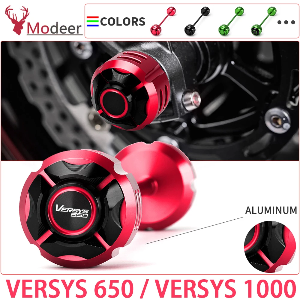 VERSYS650 VERSYS1000 Motorcycle Front Wheel Anti Fall Crash Protection Axle Guards Sliders For Kawasaki VERSYS 650 VERSYS 1000
VERSYS650 VERSYS1000 Motorcycle Front Wheel Anti Fall Crash Protection Axle Guards Sliders For Kawasaki VERSYS 650 VERSYS 1000