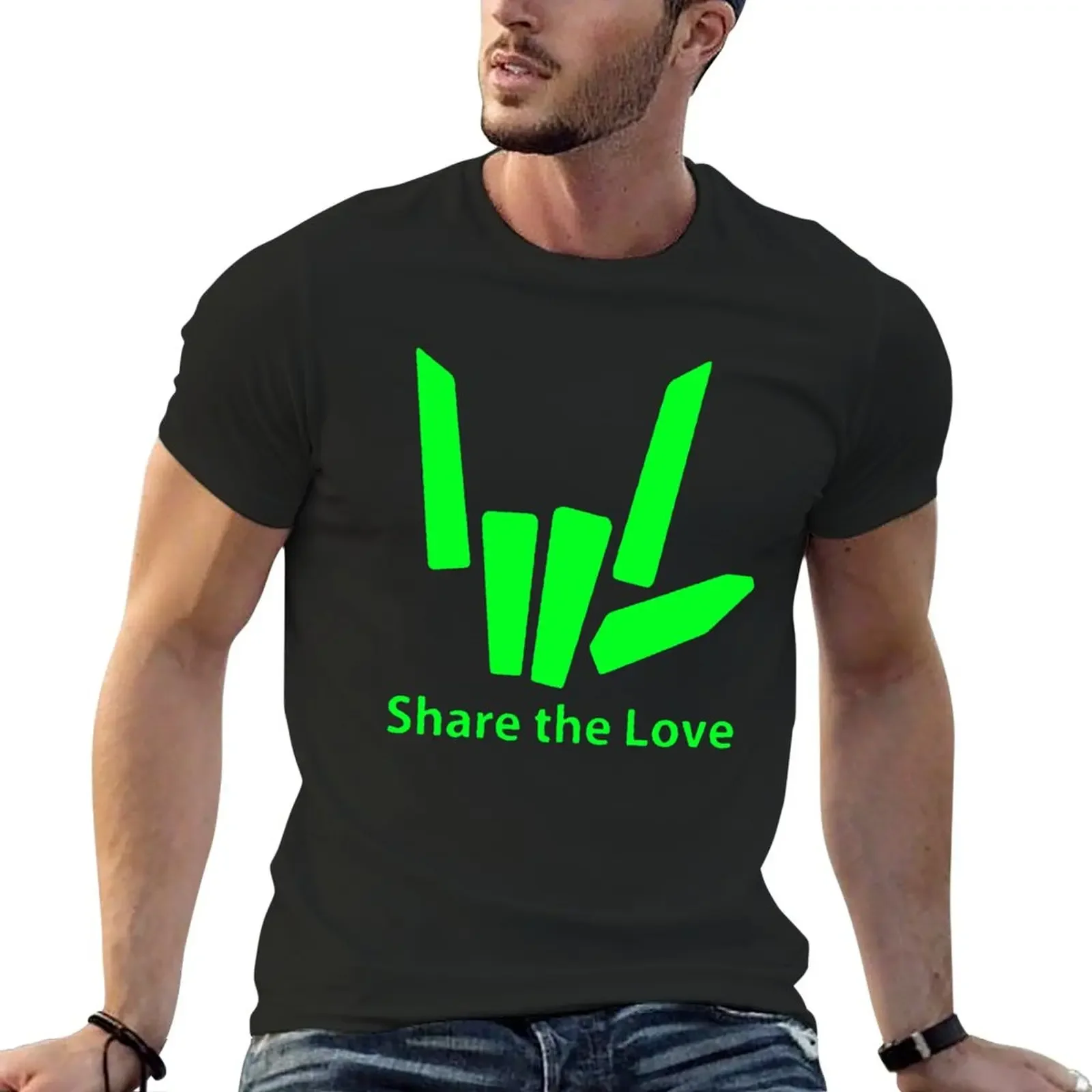 

Get Here Kids Original share The Love hoodie T-Shirt tops quick-drying fruit of the loom mens t shirts