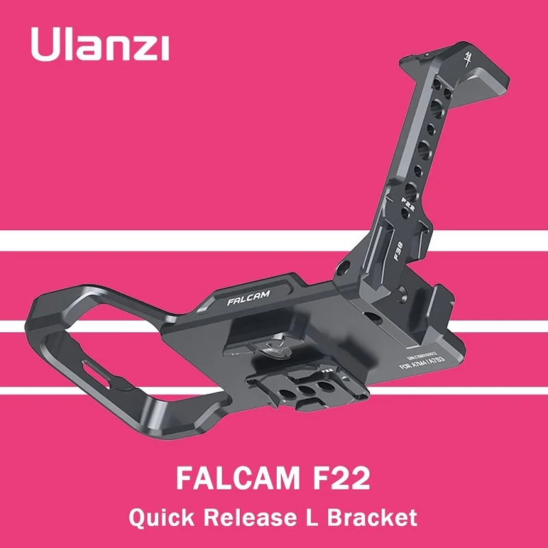 Ulanzi Falcam F22 Quick Release L Plate Bracket Hand Grip with Cold Shoe Arca Swiss 1/4'' Port Mount for Sony A7M4 A7S3 Camera
Ulanzi Falcam F22 Quick Release L Plate Bracket Hand Grip with Cold Shoe Arca Swiss 1/4'' Port Mount for Sony A7M4 A7S3 Camera